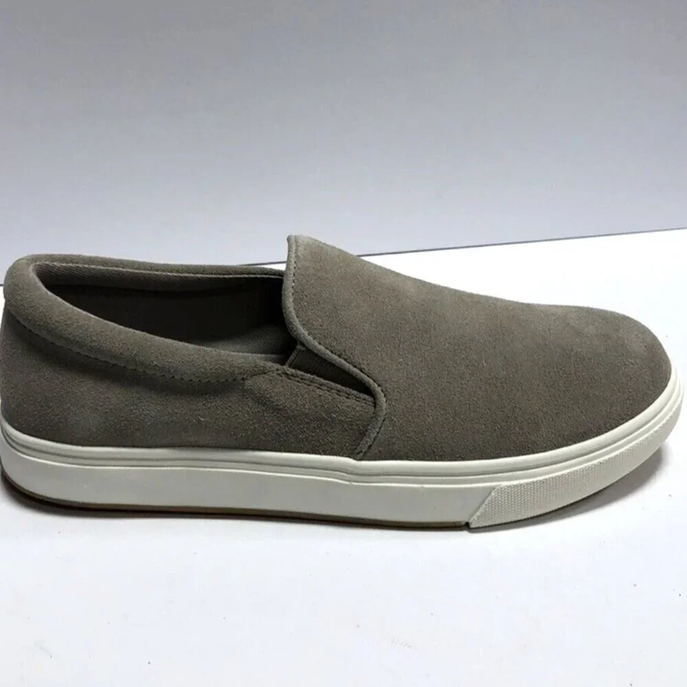 Steve Madden Women's Coulter Taupe Suede Sneakers, Size 9.5 M